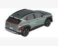 Hyundai Kona 2024 3D модель top view