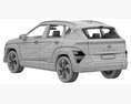 Hyundai Kona 2024 Modello 3D