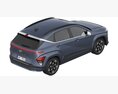 Hyundai KONA Electric 2024 3D-Modell Draufsicht