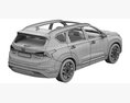 Hyundai Santa Fe 2021 3D-Modell