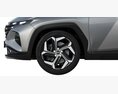Hyundai Tucson 2021 3d model front view