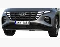 Hyundai Tucson 2021 3D модель clay render