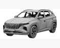 Hyundai Tucson 2021 3D модель seats