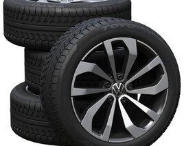 Volkswagen Wheels 05 3D-Modell