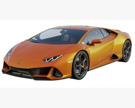 Lamborghini Huracan Evo 2019 3D模型