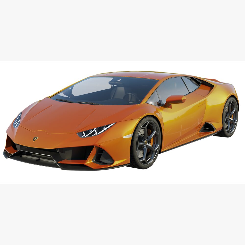 Lamborghini Huracan Evo 2019 3D-Modell
