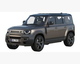 Land Rover Defender 110 2020 3Dモデル