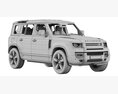 Land Rover Defender 110 2020 3D 모델 