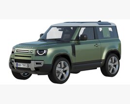 Land Rover Defender 90 2020 3D-Modell