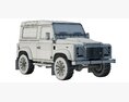 Land Rover Defender Works V8 3D 모델 