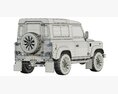 Land Rover Defender Works V8 3d model
