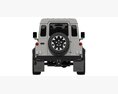 Land Rover Defender Works V8 4-door 2018 Modello 3D dashboard