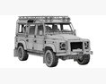 Land Rover Defender Works V8 Trophy 3Dモデル