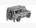 Land Rover Defender Works V8 Trophy 3d model