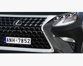 Lexus GX460 2021 Modèle 3d vue de côté