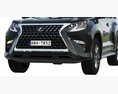 Lexus GX460 2021 3D 모델  clay render