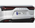 Lexus LX600 F Sport 2022 3D模型