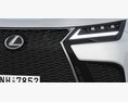 Lexus LX600 F Sport 2022 3D模型 侧视图