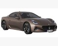 Maserati GranTurismo Folgore 2023 3D-Modell Rückansicht