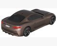 Maserati GranTurismo Folgore 2023 3D-Modell Draufsicht