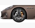 Maserati GranTurismo Folgore 2023 3D-Modell Vorderansicht