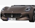 Maserati GranTurismo Folgore 2023 3D 모델  clay render