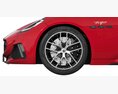 Maserati GranTurismo Trofeo 2023 Modelo 3D vista frontal