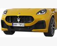 Maserati Grecale Trofeo 3D 모델  clay render