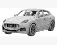 Maserati Grecale Trofeo 3D модель seats
