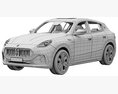 Maserati Grecale Folgore 3D модель seats