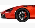 McLaren Artura 3D-Modell Vorderansicht