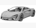 McLaren Artura Modelo 3D seats