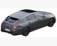 Mercedes-Benz AMG CLA 35 Shooting Brake 3D模型 顶视图