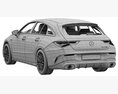 Mercedes-Benz AMG CLA 35 Shooting Brake 3D模型