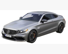 Mercedes-Benz C63 Coupe 2020 3Dモデル
