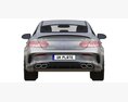 Mercedes-Benz C63 Coupe 2020 3D-Modell dashboard