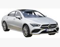 Mercedes-Benz CLA Coupe 250 2020 3D-Modell Rückansicht