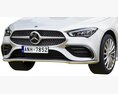 Mercedes-Benz CLA Coupe 250 2020 3d model clay render