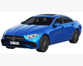Mercedes-Benz CLS 2022 3D模型