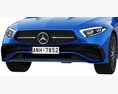 Mercedes-Benz CLS 2022 3D模型 clay render