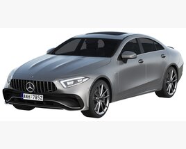 Mercedes-AMG CLS 53 2022 3D模型