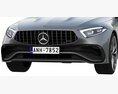 Mercedes-AMG CLS 53 2022 3d model clay render
