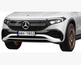 Mercedes-Benz EQA 2022 3d model clay render