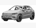 Mercedes-Benz EQA 2022 3D 모델  seats