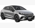Mercedes-Benz EQE53 AMG SUV 3D 모델  back view