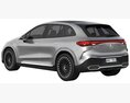 Mercedes-Benz EQE53 AMG SUV Modelo 3D wire render