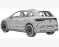 Mercedes-Benz EQE53 AMG SUV Modelo 3D