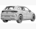 Mercedes-Benz EQE53 AMG SUV 3D 모델 