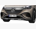 Mercedes-Benz EQE SUV 3d model clay render