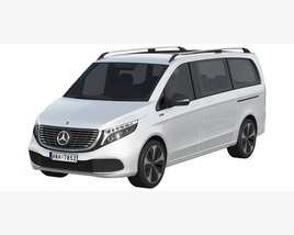 Mercedes-Benz EQV 3D 모델 